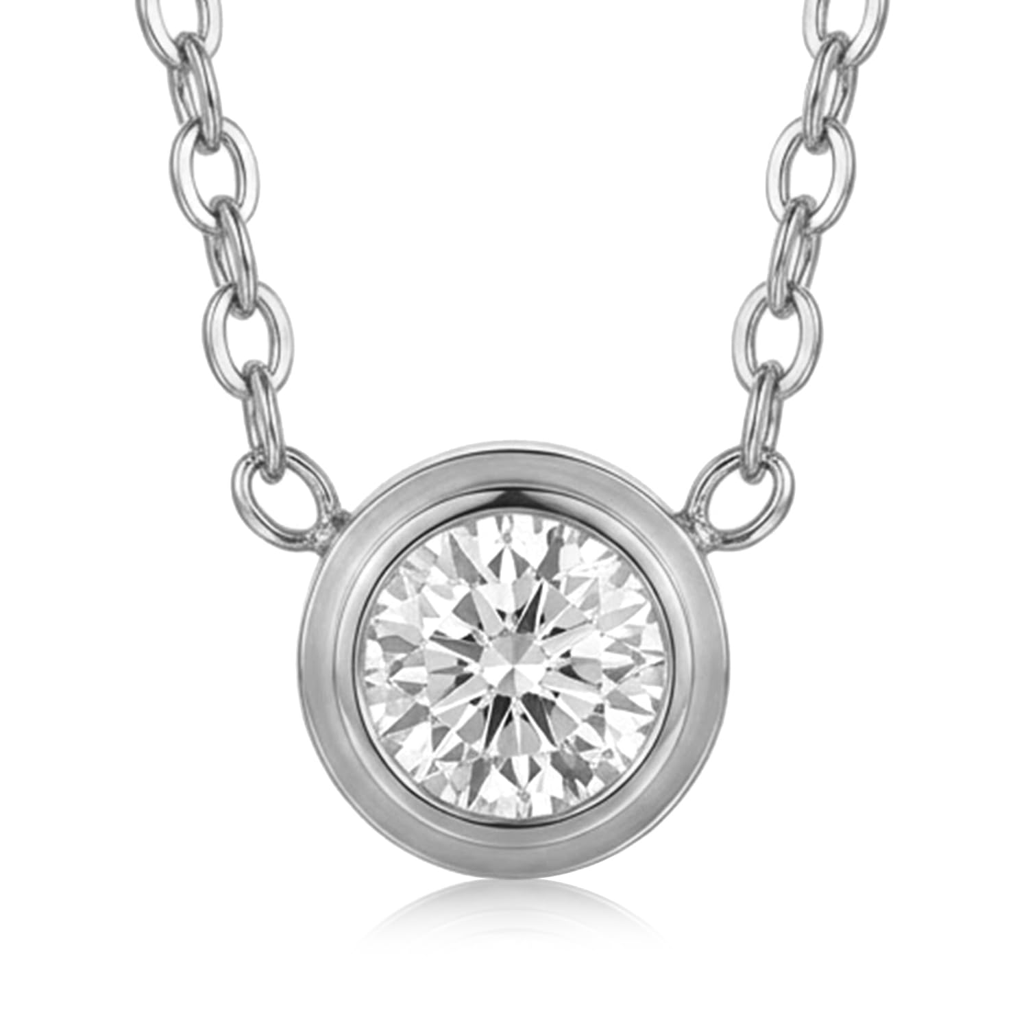 peora Crystal Studded Fancy Pendant Chain Necklace Fashion Jewellery for Women & Girls-picture-16