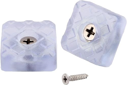 ULIFESTAR - 20 almohadillas cuadradas para muebles, deslizantes, protectores de alfombras, protectores de suelo de madera dura, protección de