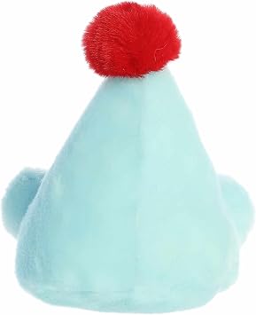 Aurora Adorable Palm PalsTM Viva Party HatTM Stuffed Animal - Fun Collectible Plush for Kids and Adult Collectors - Perfect for Decorating Rooms and Birthday Gifts - Blue 4 Inches