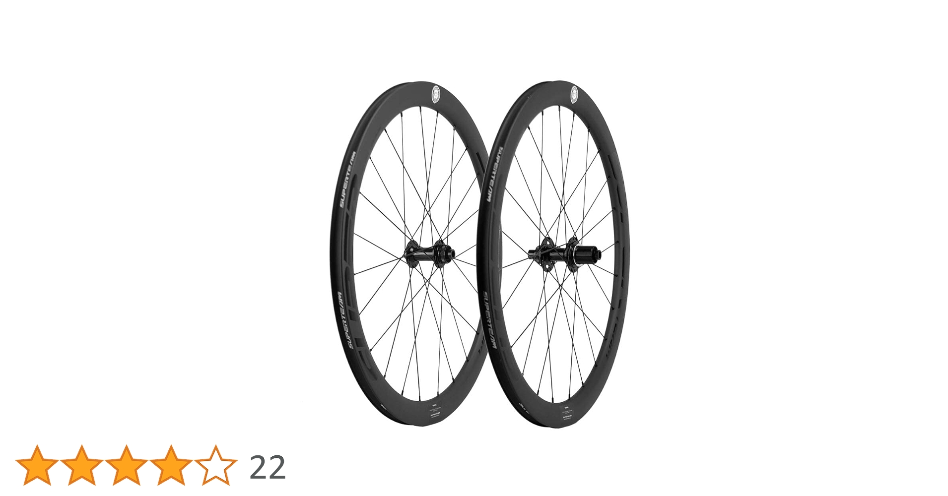 タイヤ無し スーパーチーム カーボンホイール リム幅45mm Amazon | SUPERTEAM スーパーチームカーボンハブ45TU-28じゃり