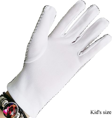 Miniatura 2 de Guante de esmoquin formal para disfraz de roca blanca