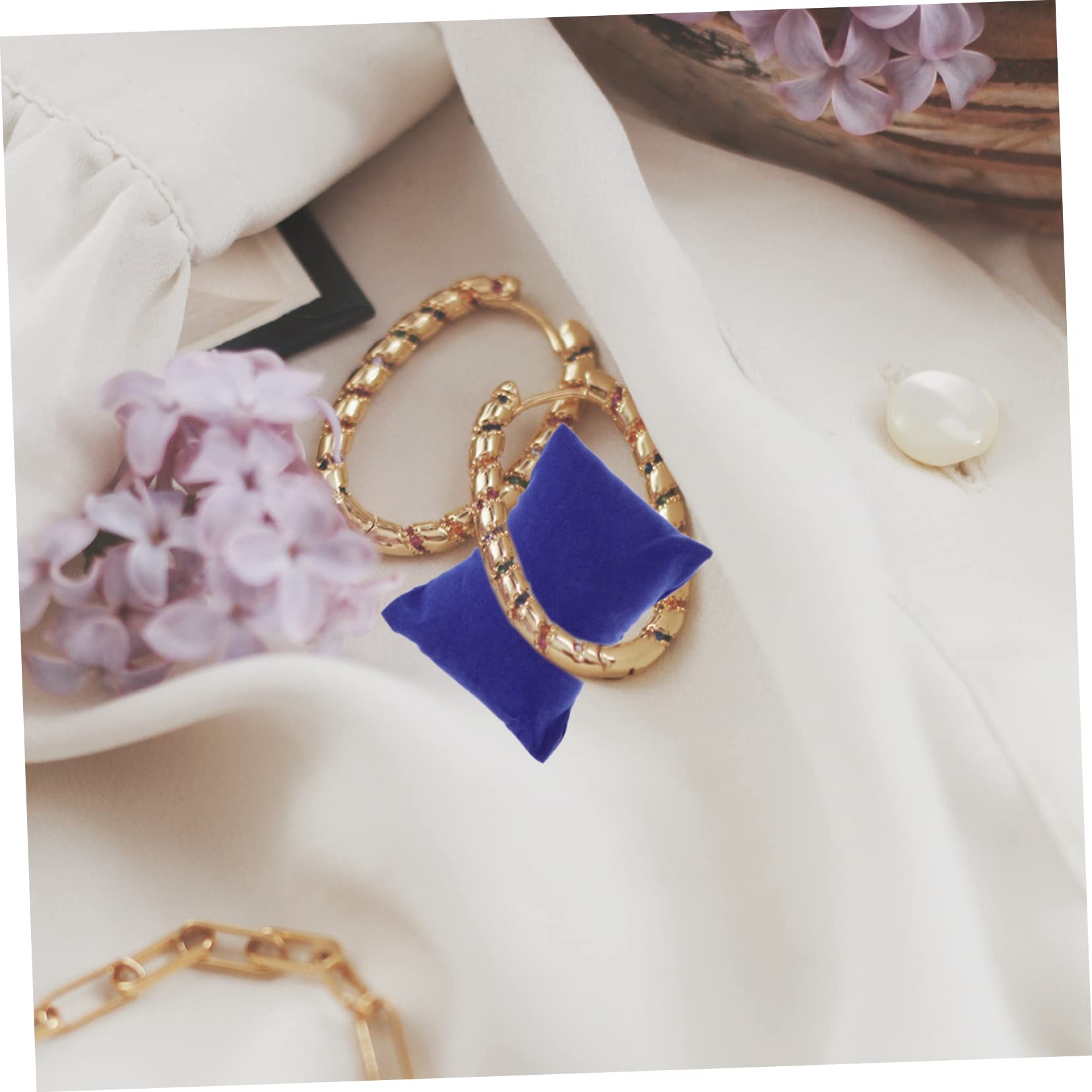 SHERCHPRY 100pezzi Cuscini Decorativi Per Orologi e Bracciali Da Piccoli Cuscini Multifunzionali Per Vetrine e Negozi Per Mostre e Esposizioni Di Gioielli Profondo