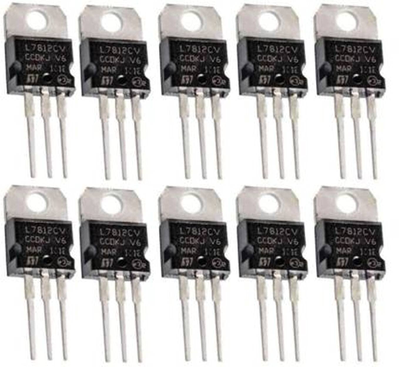 Insignia Labs-7812 12V Voltage Regulator Ic Pack Of 10Pcs, Learning, 10 Months And Up, Baby (B0992DNZRL) Amazon Price History, Amazon Price Tracker