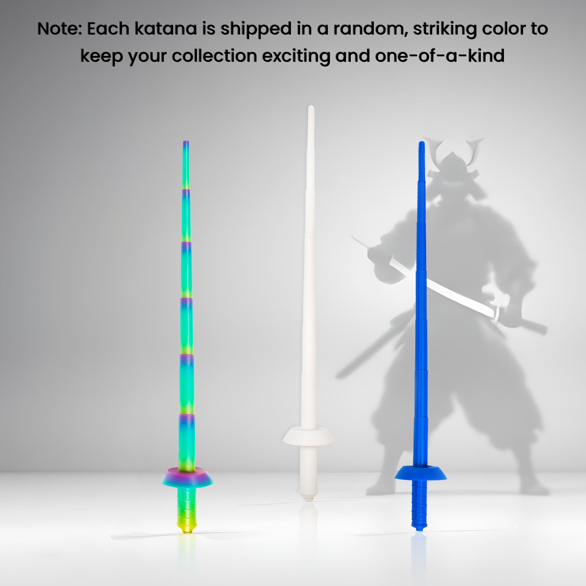 3D-Printed Katana “Zouk” – Anime-Inspired Samurai Sword Replica in Multiple Colors for Cosplay, Display & Gifting 1