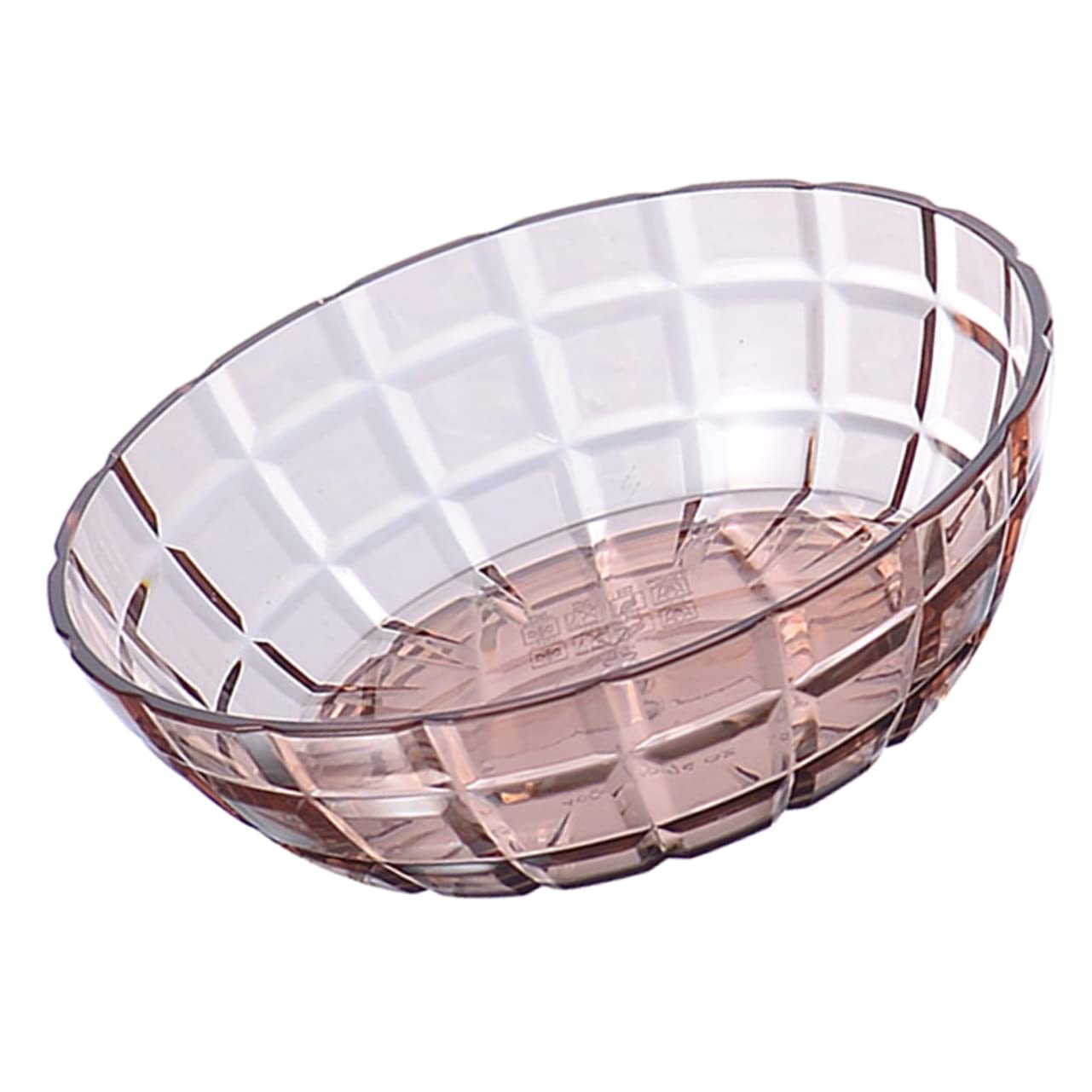 Fruit Tray Practical Food Storage Bowl Transparent Salad Bowl Appetizer Bowls Snack Tray Food Container Pasta Bowls Candy Bowl Snack Container Vegetable Bowl Serving Rosy The Pet