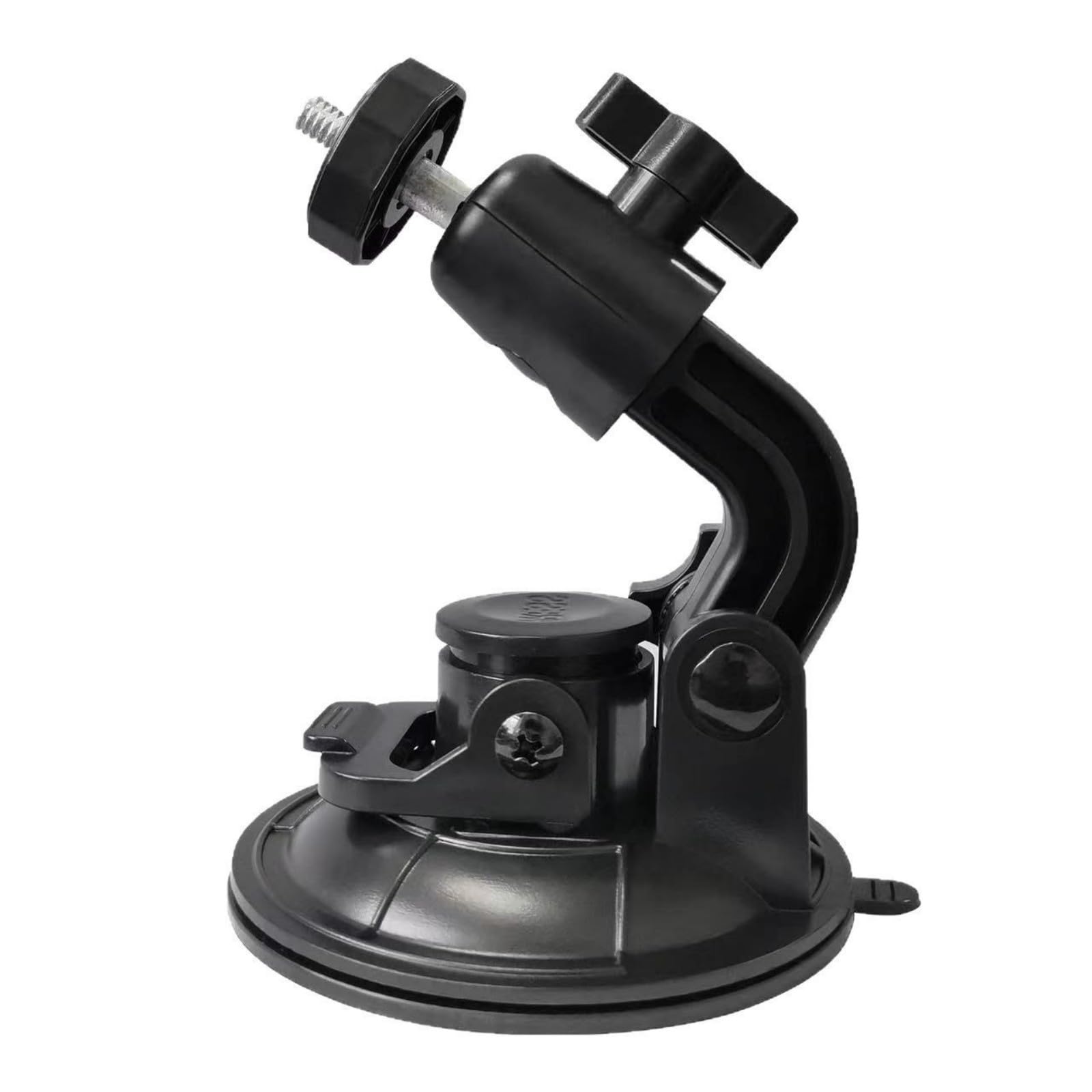 Dashcam Suction Mount with 360 Degree Rotation 1 4 Screw for Car Video Recorders and Action Cameras Silicone