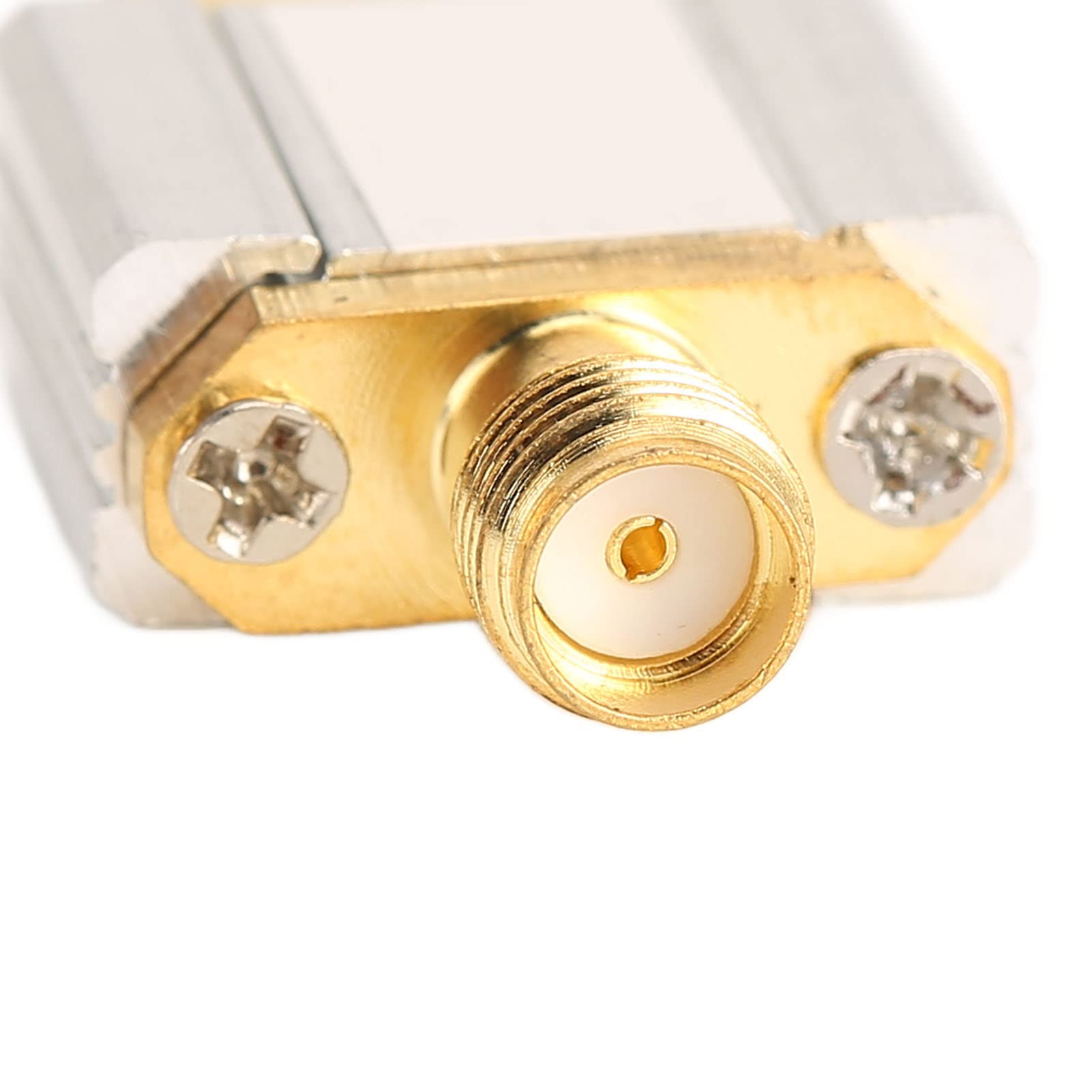 Vikye Filtres Passe-Haut, Bande Passante 2450 MHz 50 Ohms, Filtre Passe-Bande Saw Plaqué Or 24 Carats pour L'optimisation des Performances (récepteurs 2,4 GHz), pour Zigbee WiFi Bluetooth