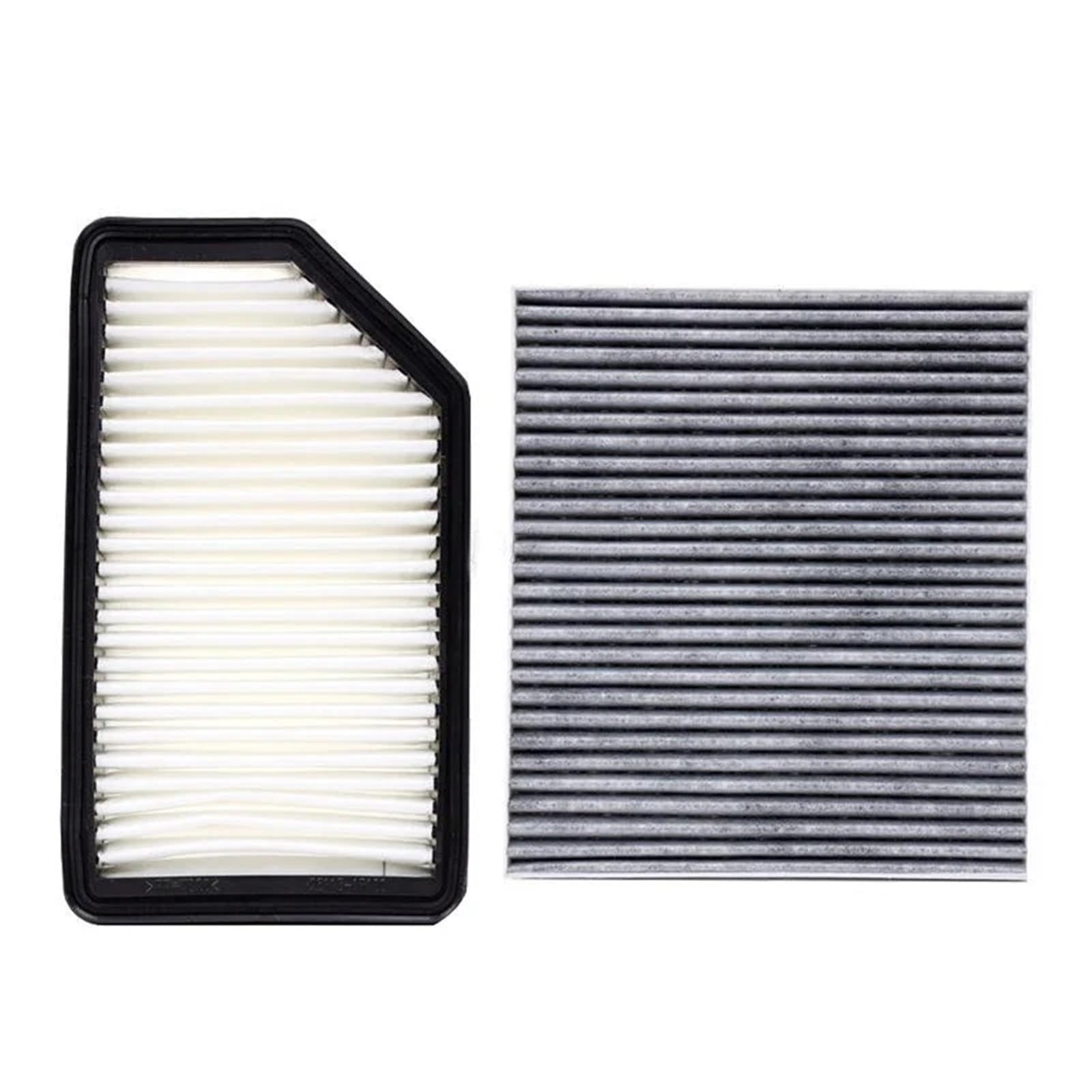 Aejghfwjh 1 Air And 1 Carbin Cabin Air Filter For Kia For Rio For Mk3 2012-2017 Engine Cabin Pollen Air Filter 28113-1R100 97133-2E200