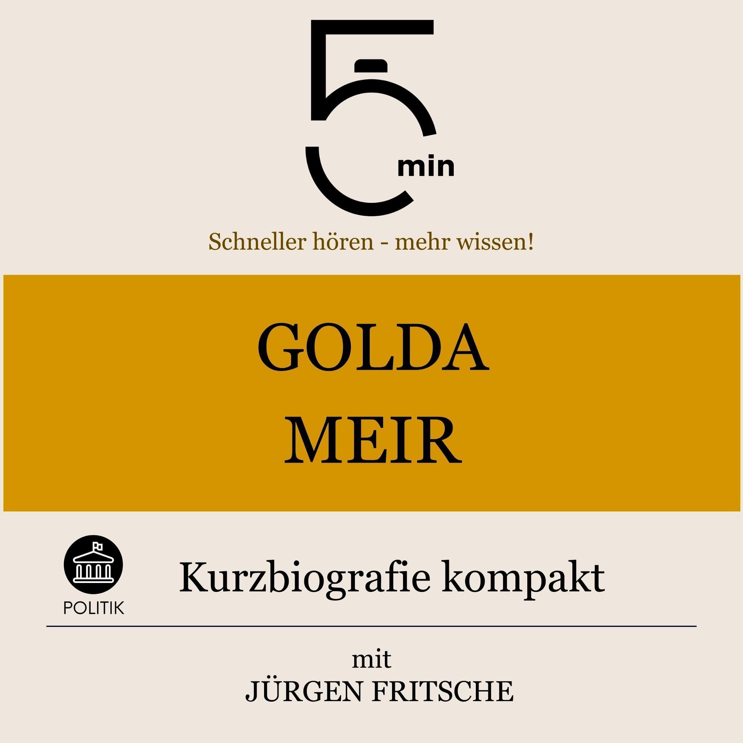 Cover art for Golda Meir - Kurzbiografie kompakt