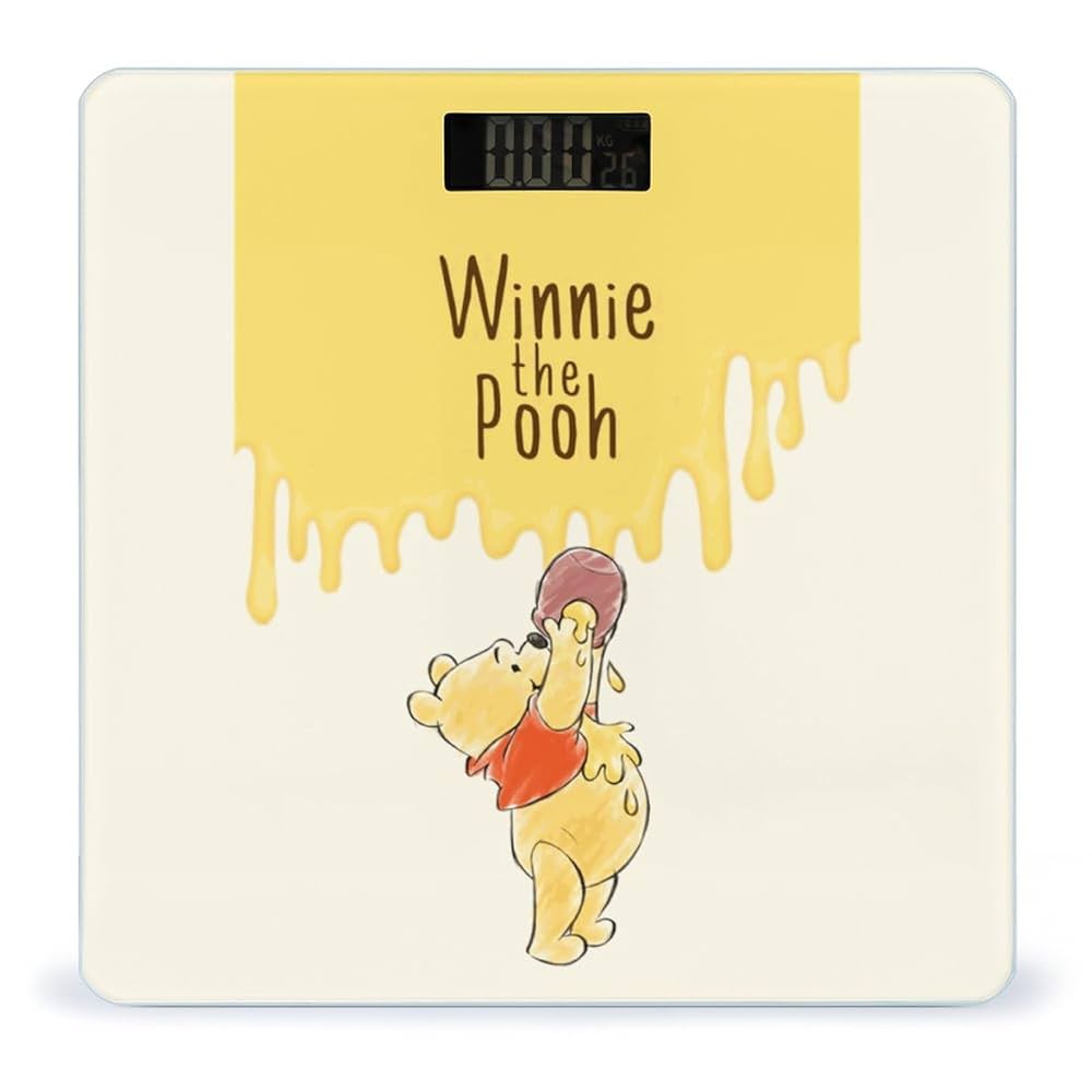 ぷーさん Amazon.co.jp: くまのプーさん 体重計 デジタル 乗るだけ 電源