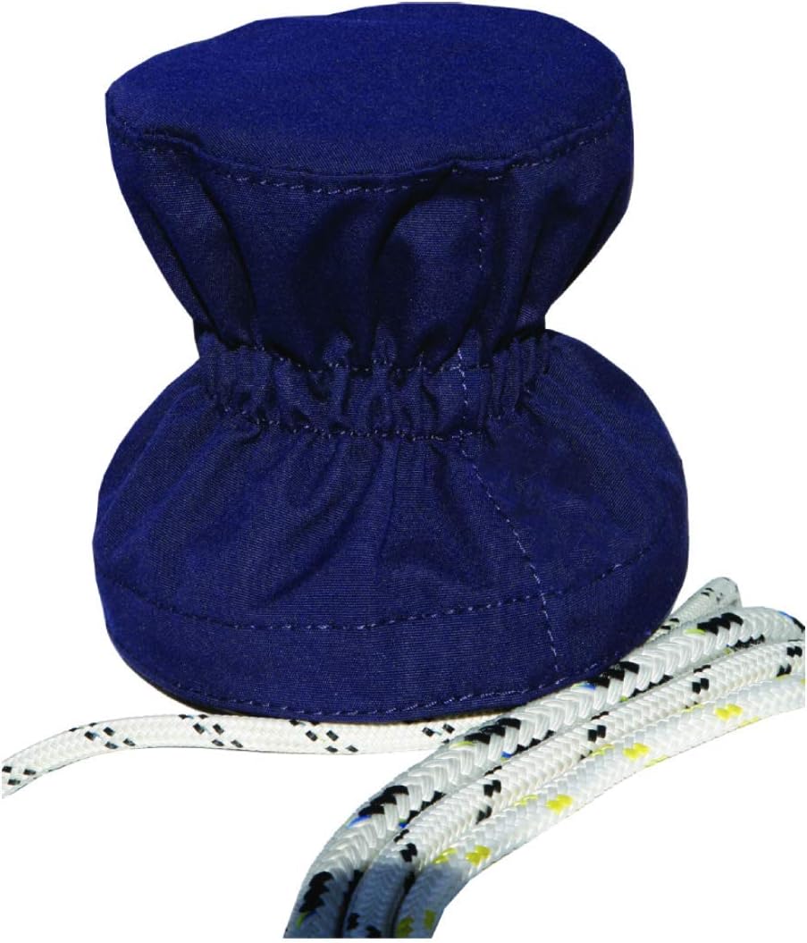 Oceansouth Sailboat Winch Cover (Blue, Standard 7.9" x 6.7")