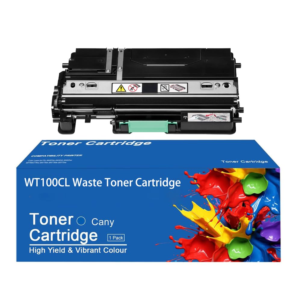 Cartuccia Di Raccolta Toner WT100CL, Compatibile Con I Modelli Brother HL-4040CDN, 4040CN, 4070CDW (Con Contenitore Di Raccolta Toner), DCP9040, MFC9440, 9840CDW