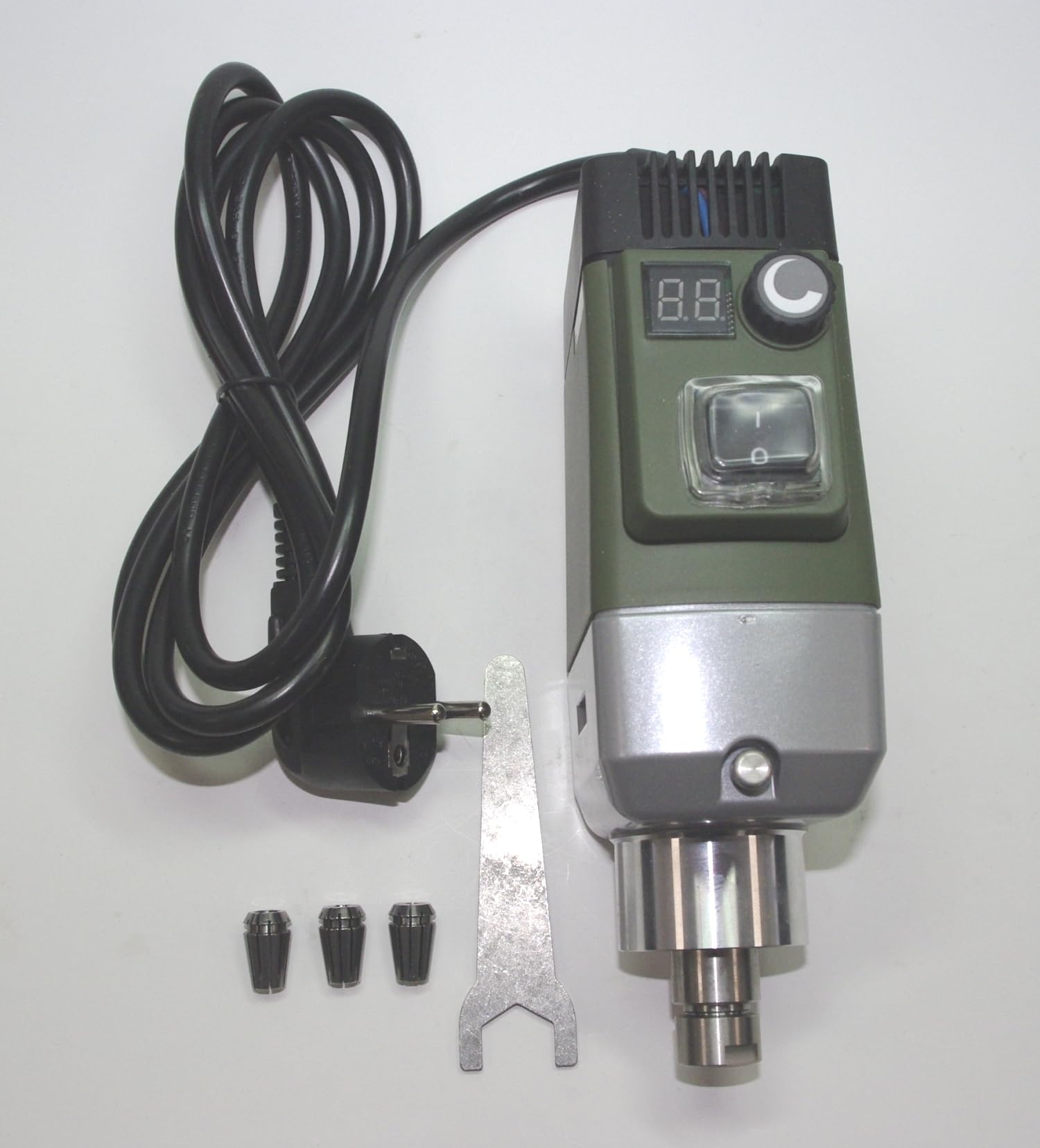 Proxxon 20200 Universal Frässpindel UF/E mit digitaler Anzeige 10.000 - 30.000/min Anschlußspannung 230 Volt