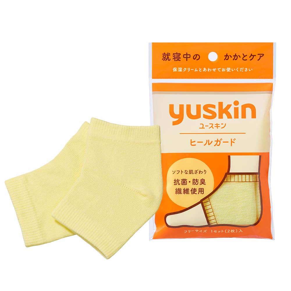 ユースキン ヒールガード 1ペア(2枚入り) かかと靴下 抗菌・防臭繊維使用 お…