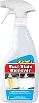 STAR BRITE Rust Stain Remover Spray - Instantly Dissolve Corrosion Stains on Fiberglass, Vinyl, Fabric, Metal & Painted Surfaces - Also Removes Sprinkler Stains - 22 Ounces (089222SS)