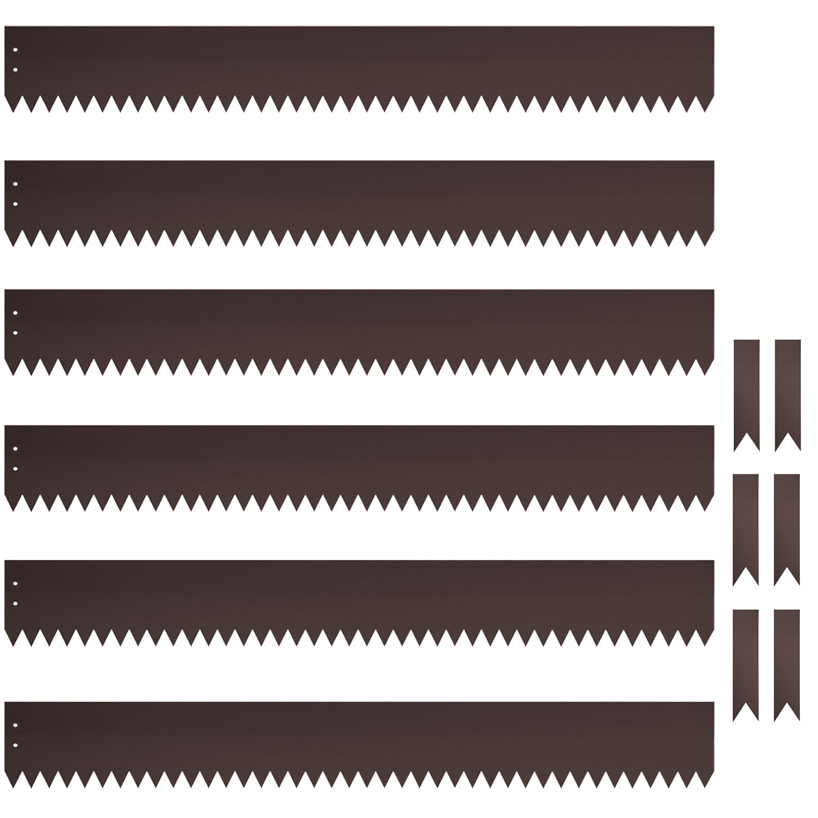 Meyoppm Metal Landscape Edging 6-Pack