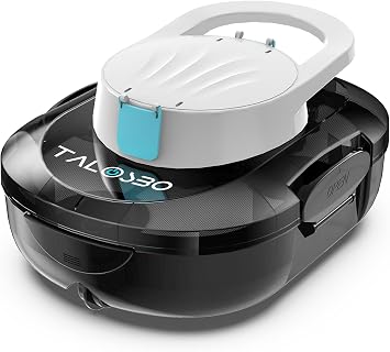 2026 Upgrade TALOSBO S1 PRO Robotic Pool Vacuum Dual-Motor Above-Ground Pool Cleaner, 120 Mins Runtime, Quick Charging, 2.2L Large Filter Basket & Auto-Parking for Easy Retrieval
