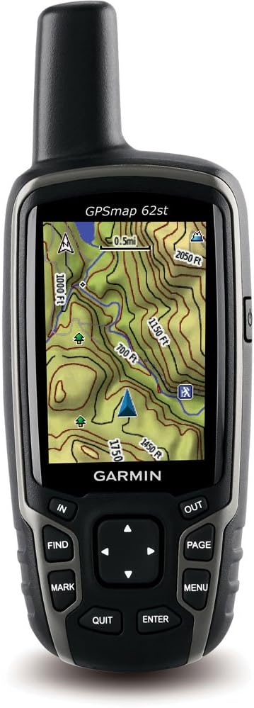 Garmin GPSMAP 62St Handheld GPS Navigator