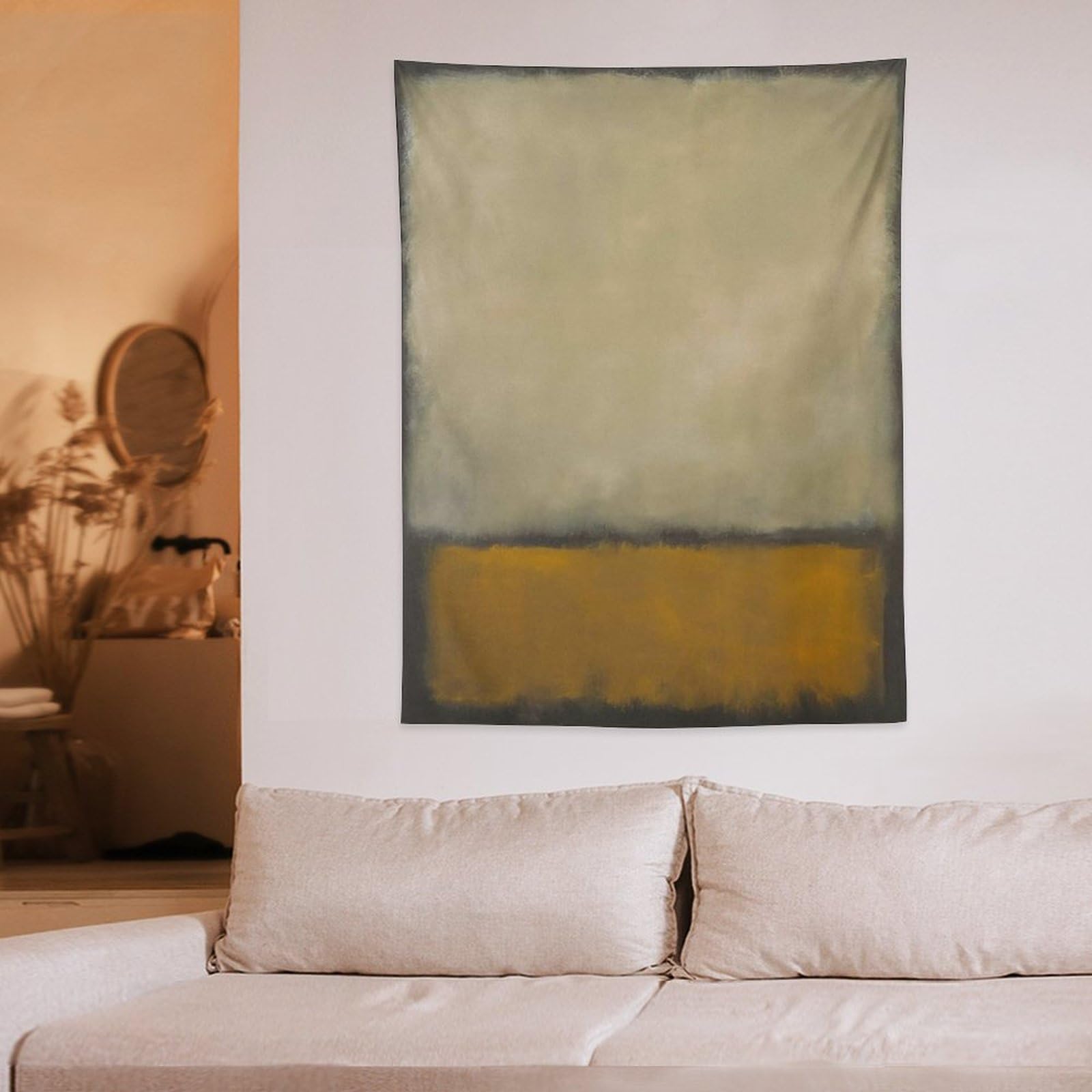 Amazon.co.jp: Mark Rothko マーク・ロスコ 絵画 茶色 ミニマリスト 