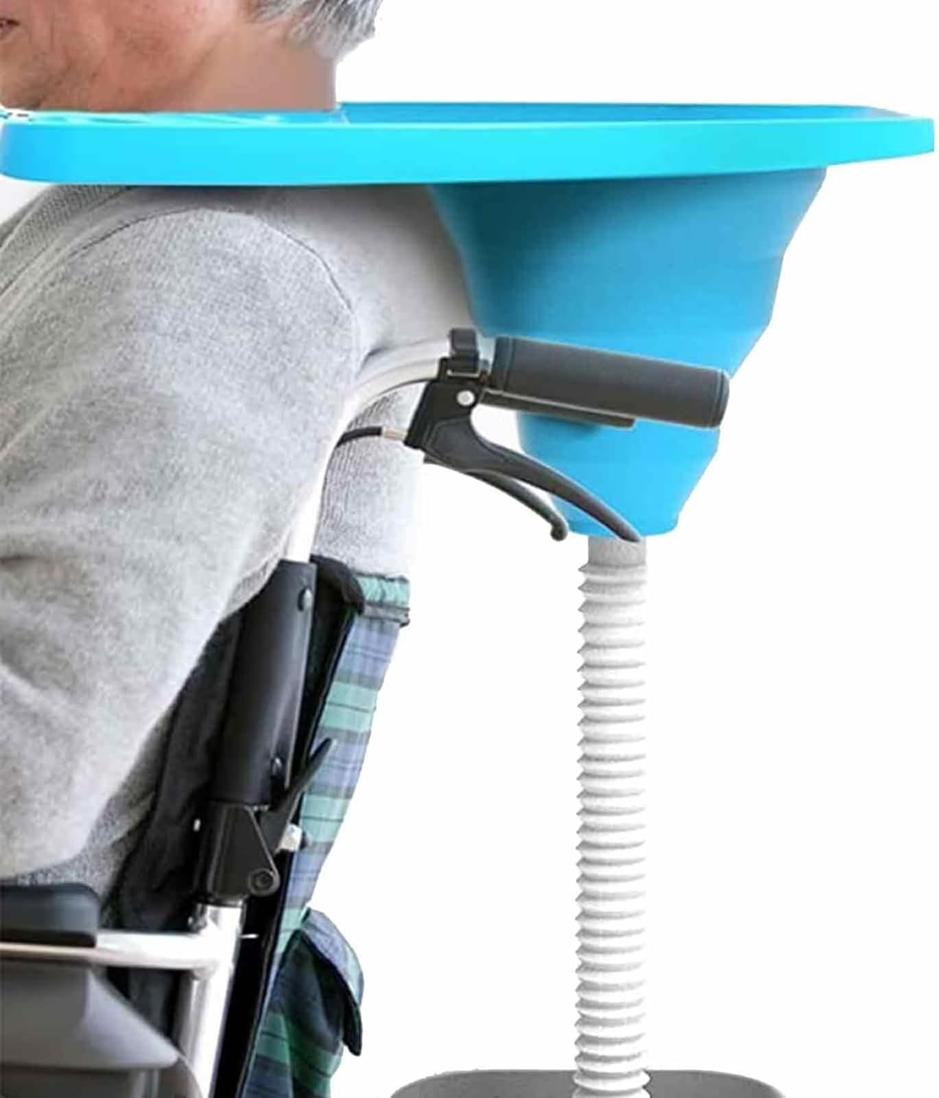 Bol de shampoing rétractable CUSMA portable et anti-fuite pour senior