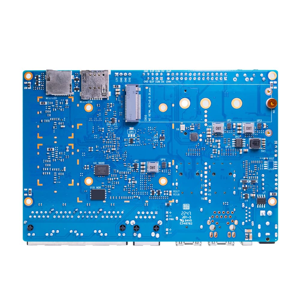 Youyeetoo BPI-R3 Router Development Board With MediaTek MT7986, 8G EMMC Memory, 2x SFP 2.5GbE / 5x RJ45GbE (with Metal Enclosure, Power Supply, Built-in Cooling Fan - View #11