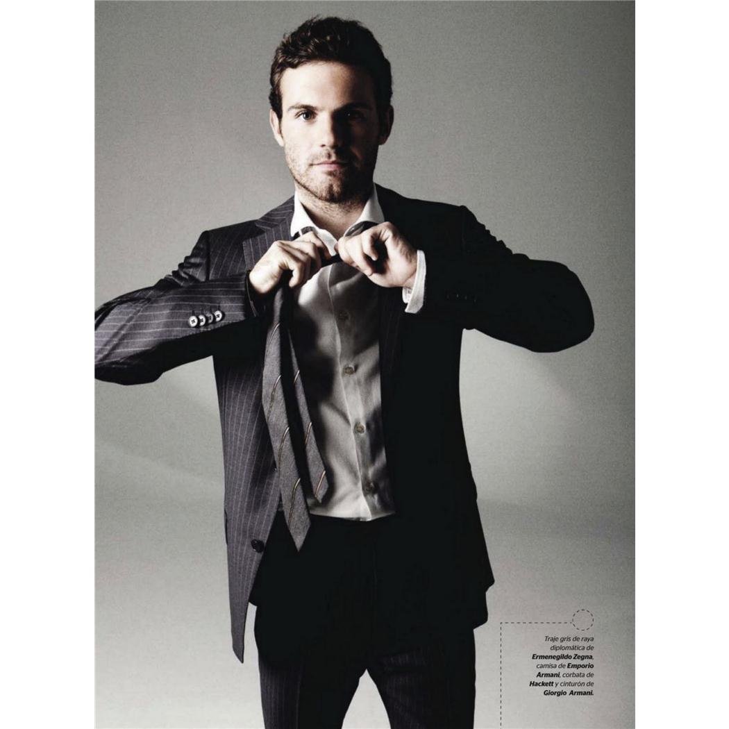 Juan Mata Poster by Silk Printing # Size about (35cm x 47cm, 14inch x 19inch) # Unique Gift # 3149AE