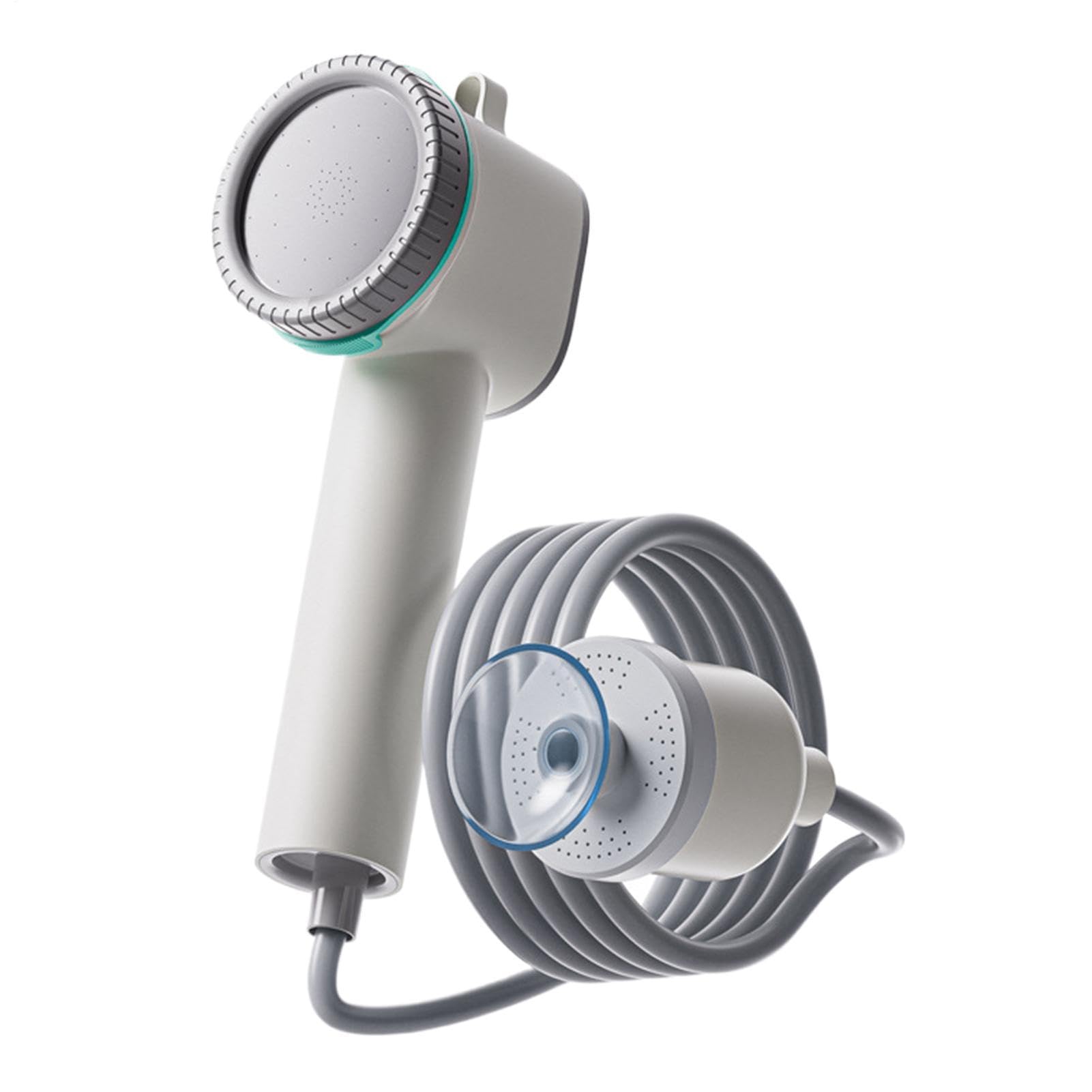 Generico Doccia Da Campeggio Soffione Elettrico A 2 Modalità Con | Doccia Elettrica Portatile Leggera per Giardino Balcone Viaggio Camper Spiaggia Campeggio Escursionismo Prato Zaino