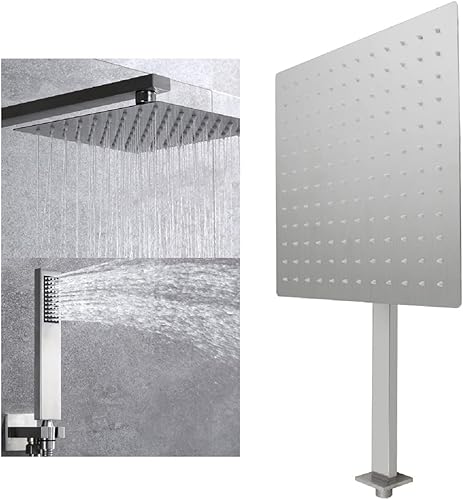 Miniatura 2 de Juego combinado de grifos de ducha de baño, cabezal de ducha, ducha de mano, control de válvula mezcladora de ducha, manguera de ducha, brazo de