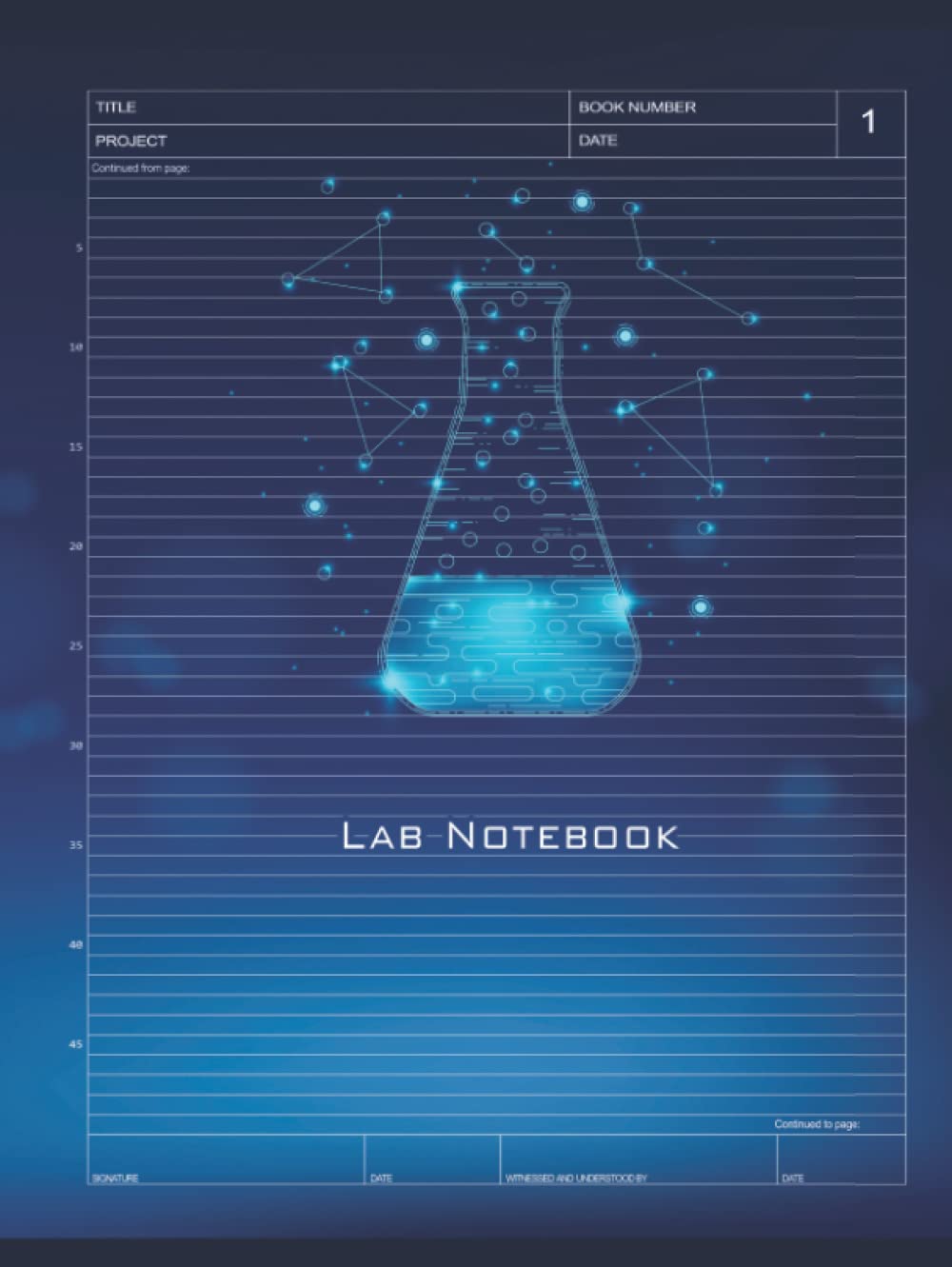 Lab Notebook: Laboratory Notebook For Independent Researchers And Graduate Student