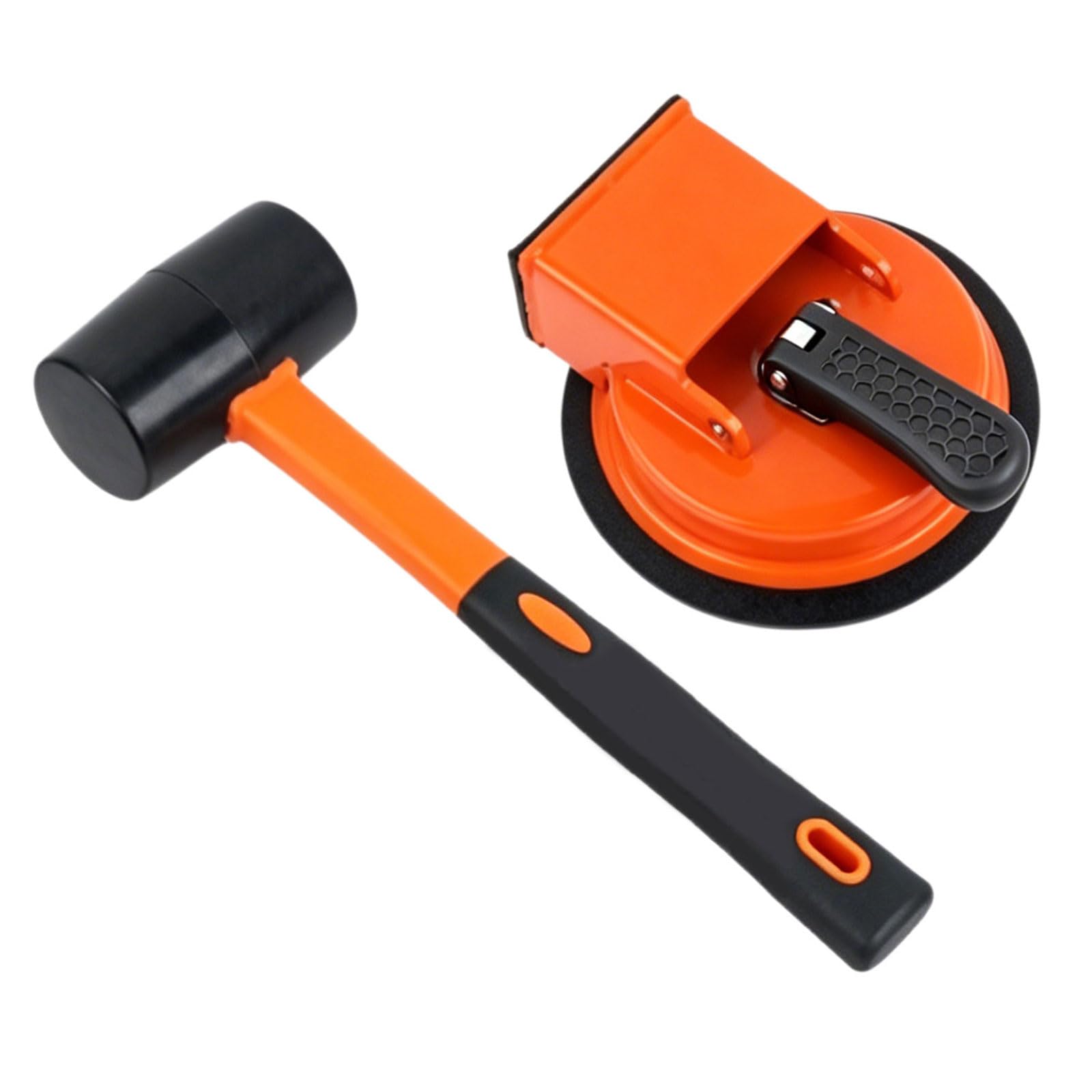 Msioytog Suction Cup And Hamm Professional Flooring Suction Cup Handle Suction Grippers For Accurate Alignment And Secure Lifting Of Heavy Panel Home Renovations Helper Equipment