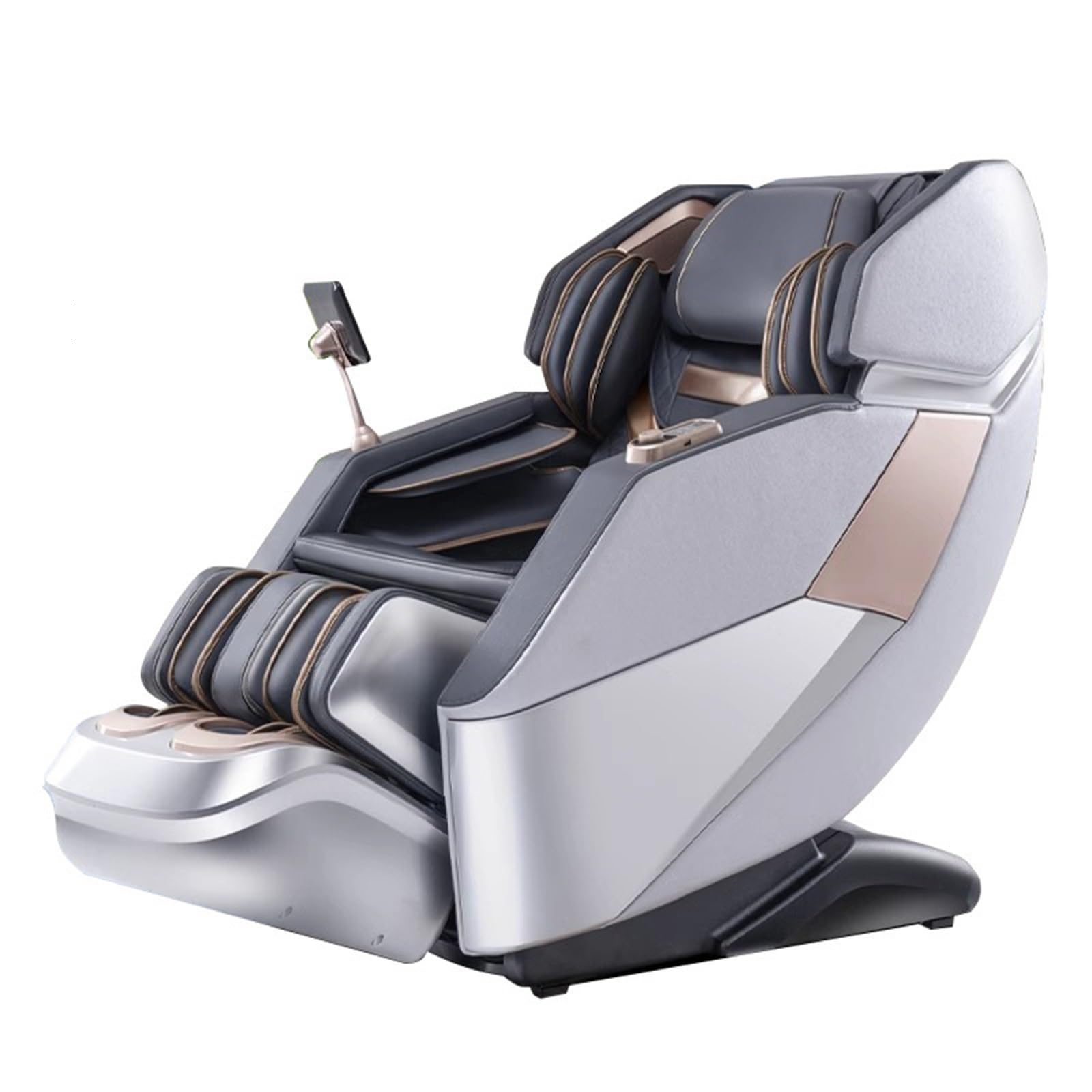 Sillón De Masaje 4D De Alta Gama, Masaje Corporal Completo Experiencia De Gravedad Cero, Música Bluetooth, Ideals para Uso En Casa O En La Oficina(Blue)