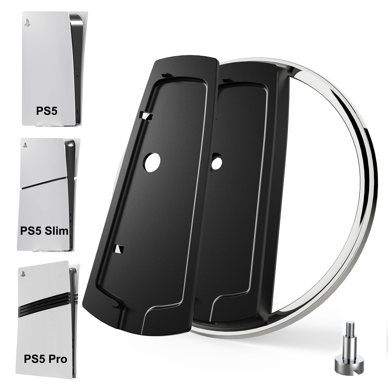 Juseisin for PS5 Vertical Stand Slim for Playstation 5 Consoles 