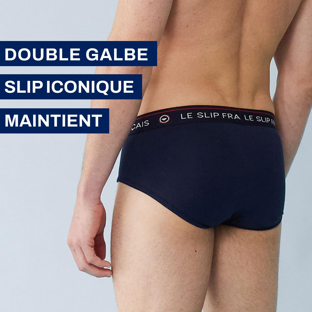 Le Slip Français - Lot de 3 Slips en Coton 100% Made in France