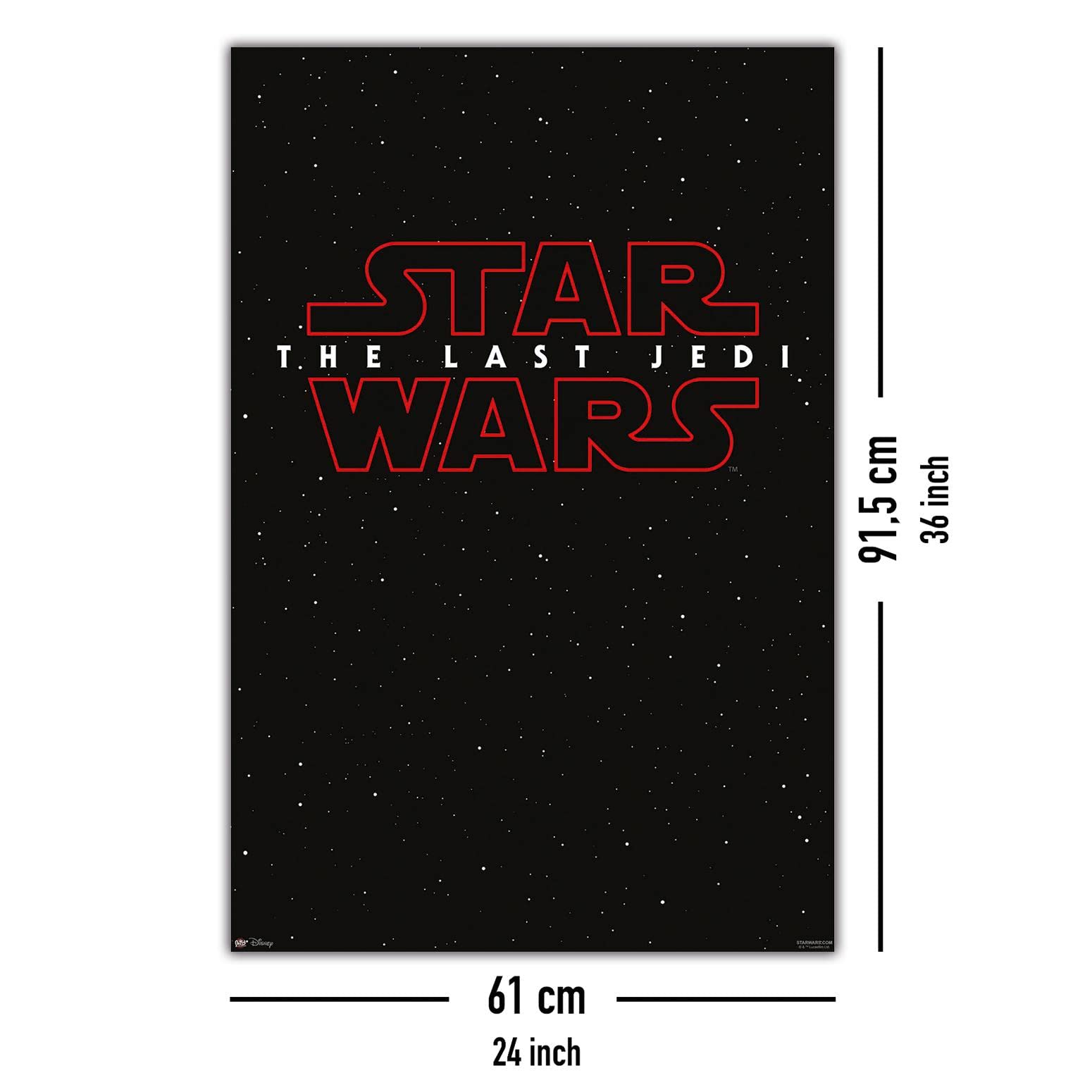 Nifty Star Wars Poster -Episode VIII - The Last Jedi - Filmplakat