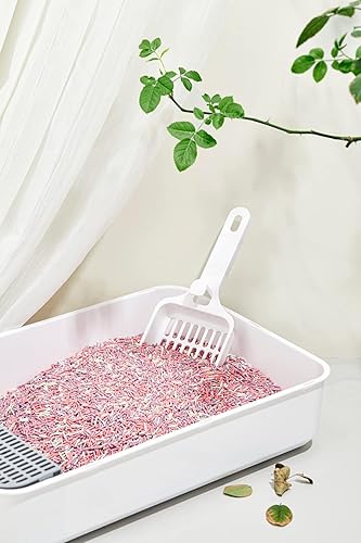 Miniatura 3 de THFOPS Arena para gatos de tofu, desechable, 100% natural y biodegradable, aglutinante rápido y sin polvo, control de olores, ultra absorbente,