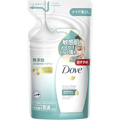 Dove ダヴ センシティブマイルド センシティブマイルド ミルククレンジング つめかえ用 敏感肌用 180mL