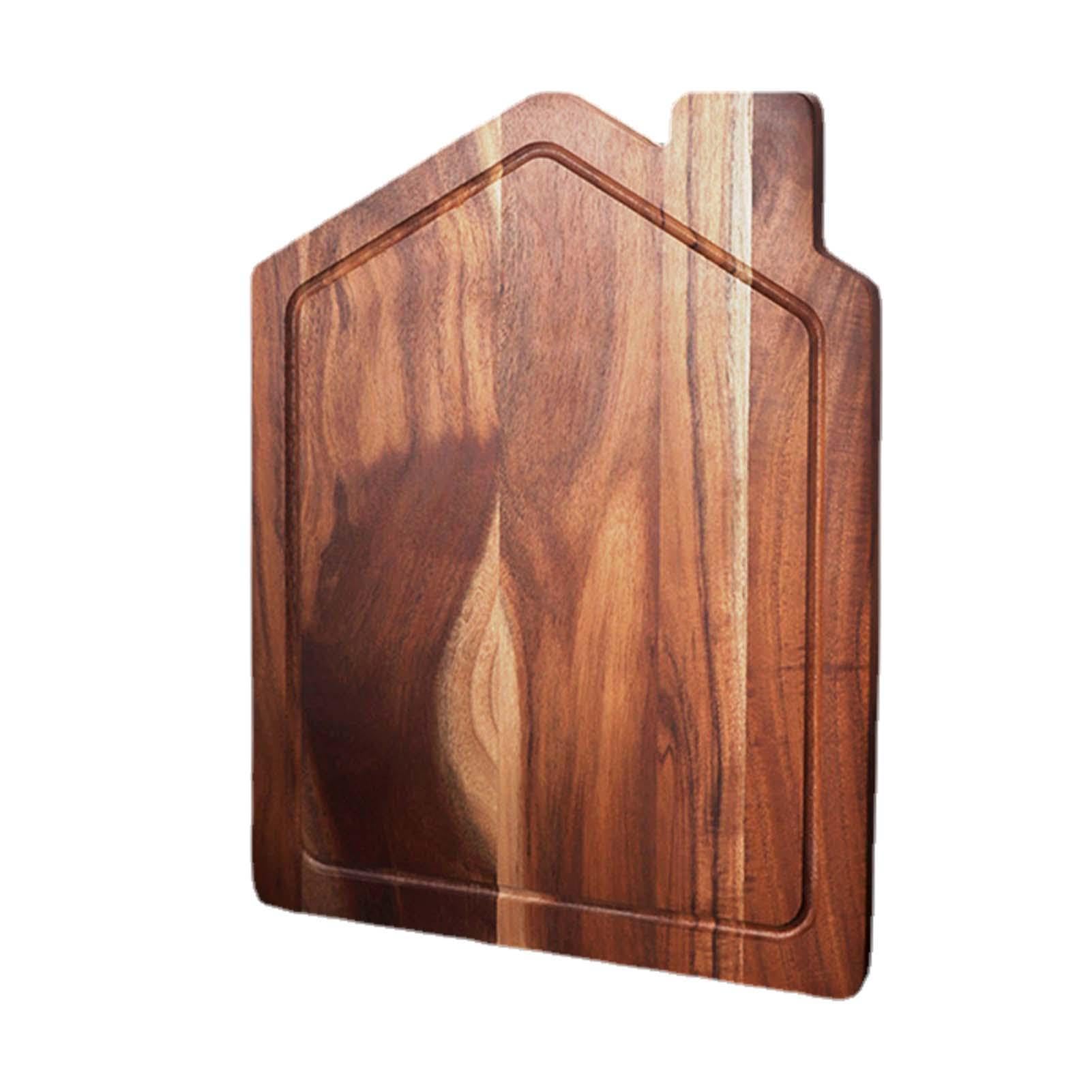 Tagliere in legno per , tagliere creativo da cucina con per succo, tagliere, tagliere per carne, tagliere a forma di cabina in legno per cucinare carne, verdure, frutta