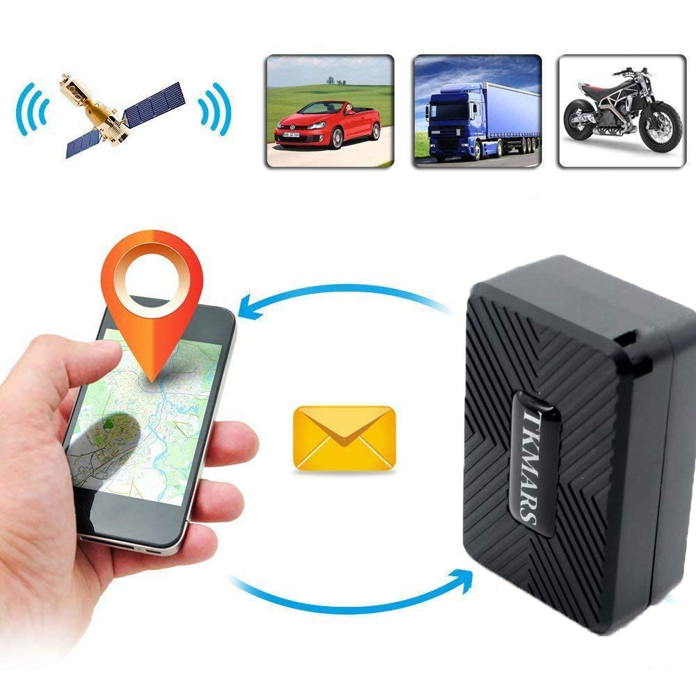 Localizador GPS para Coches, Mascotas Niños y Ancianos,25 Días en Espera 1500mAh,Mini GPS Tracker sin Suscripción，para Android、iOS， Imán Fuerte, Clasificación de Resistencia al Agua IP66.
