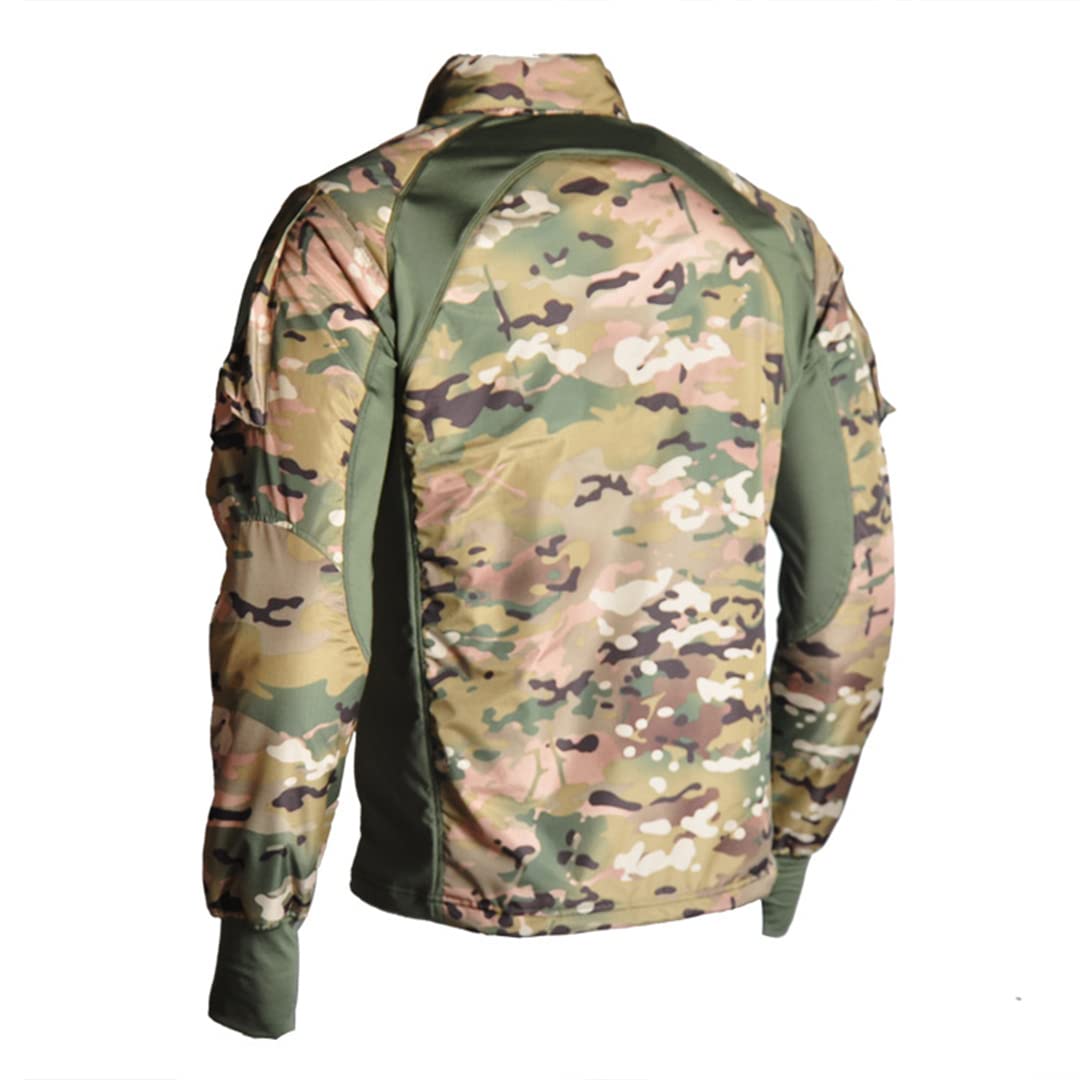 Taktyczna kurtka rowerowa softshell spodnie polowanie ubrania wojskowy mundur wiatroszczelny kombinezon kempingowy, Kurtka CP, XXL