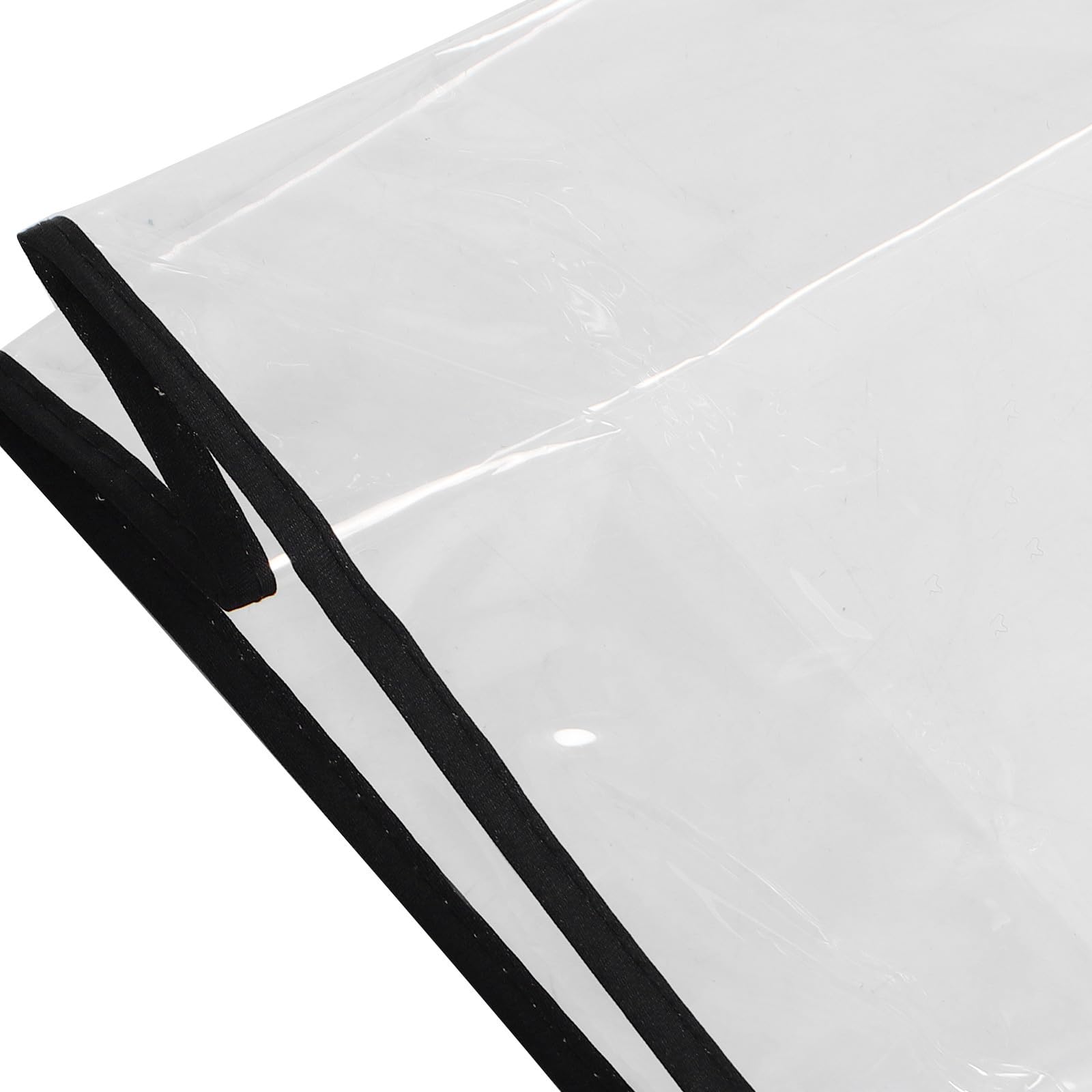 EXAOMBLE Fundas Protectoras Impermeables para Respaldo de Sillas de Peluquería 2 Unidades de Plástico Transparente para Uso en SPA y Salón de Belleza — view 8