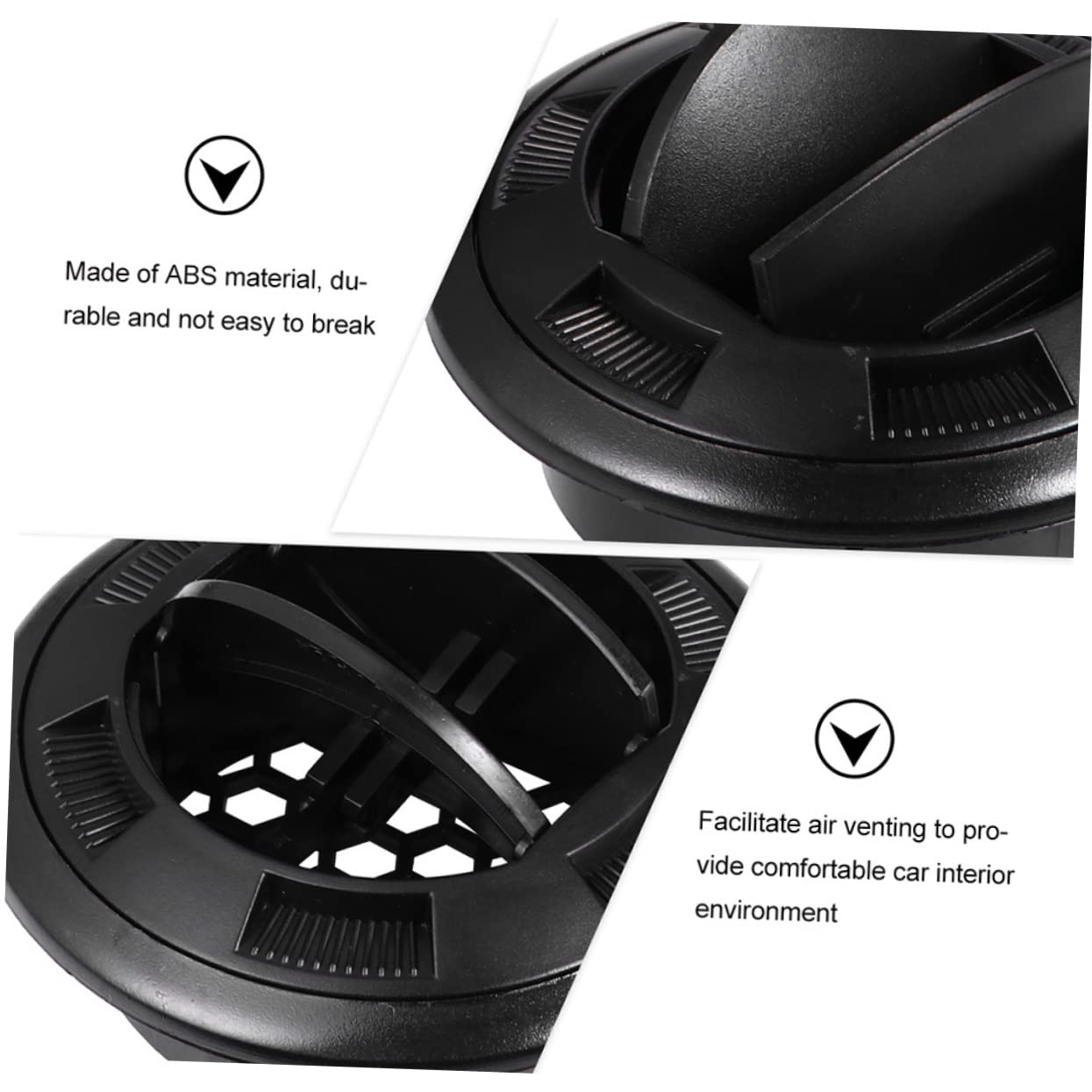 Amazon.co.jp: 12個バスエアコン吹き出し口バスエアアウトレット