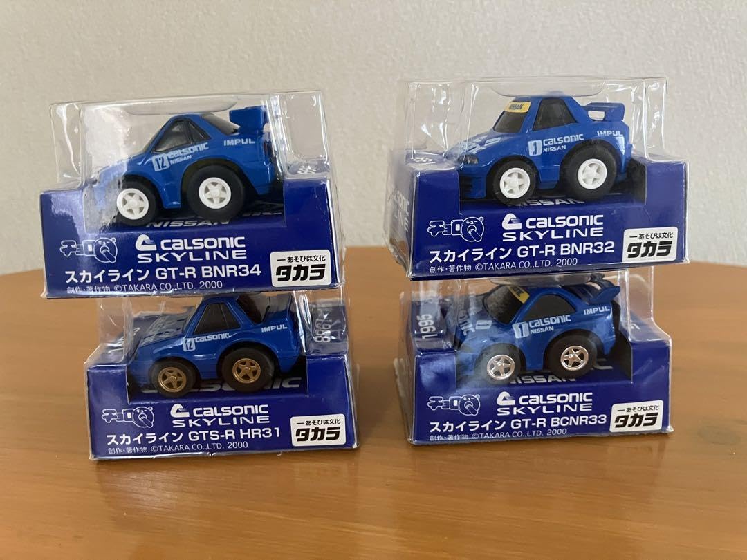 チョロQ CALSONIC SKYLINE 4台セット(希少品) Amazon.co.jp: タカラ