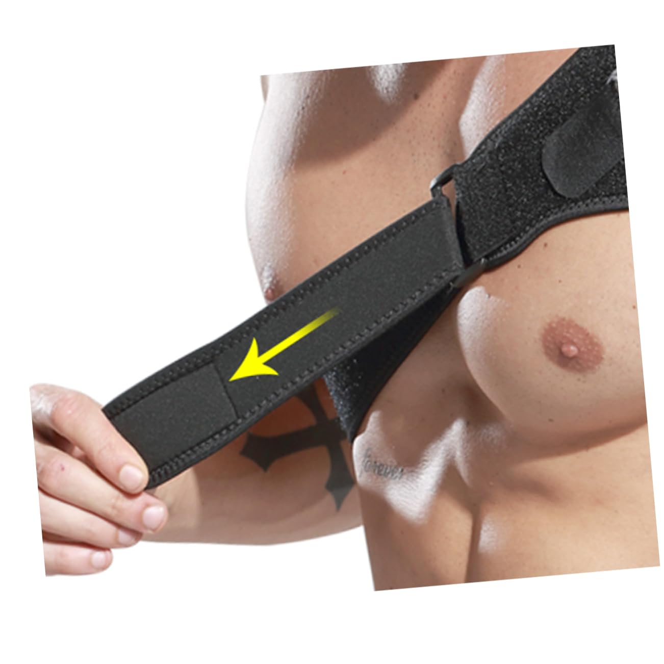 Adjustable Shoulder Pad Support Breathable Shoulder Straps for Back Strap Posture Relief