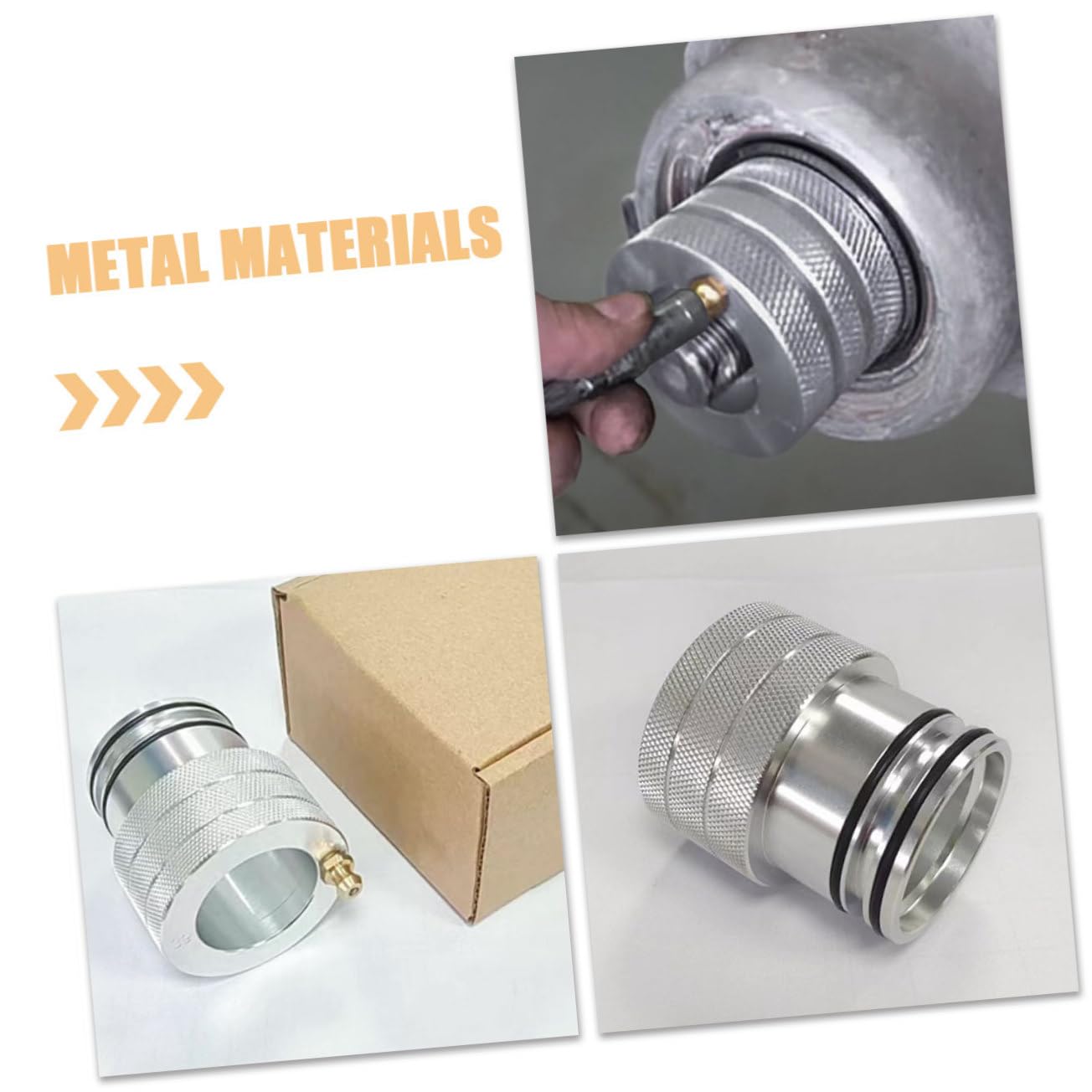 Beatifufu Bearing Greaser Tool for Car Wheel Bearings Vehicle Maintenance Greasing for Efficient Lubrication of Automotive