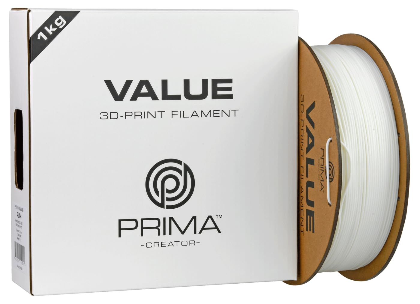 PrimaValue PLA+ High Speed - White - 1.75 mm - 1 kg