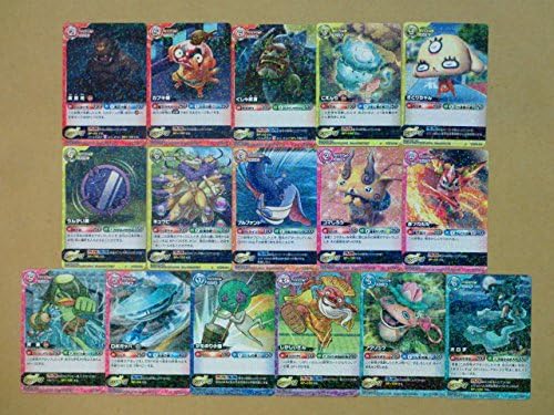 Amazon 妖怪ウォッチ とりつきカードバトル 新たなる出会い レアカード全16種 金のコマさん アニメ 萌えグッズ 通販