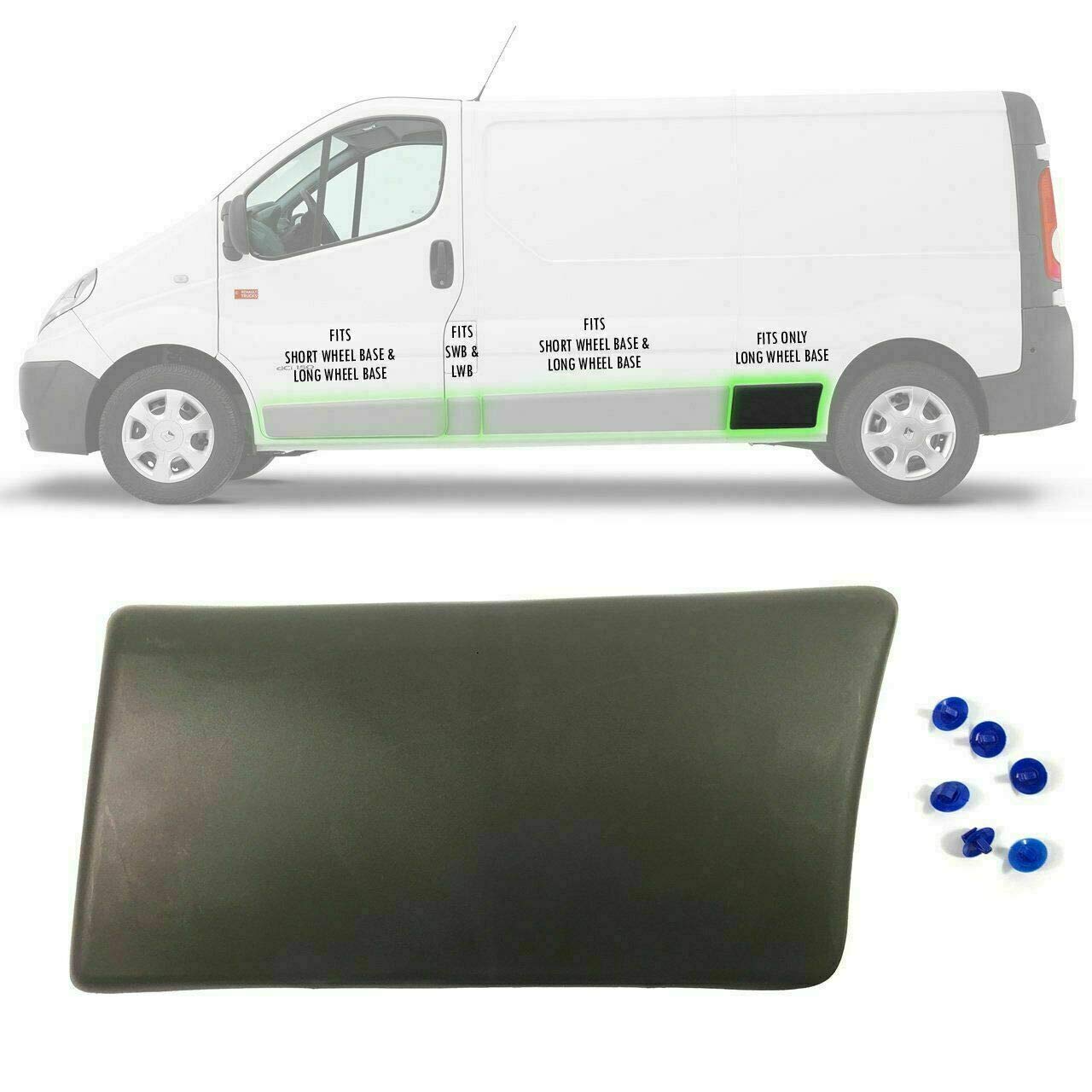 Panel Moldeado Puerta Panel De Moldura Para Puerta Delantera Izquierda De Vauxhall 459342