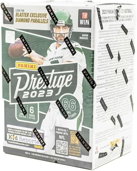 2023 Panini Trading Cards Prestige Football Blaster Box