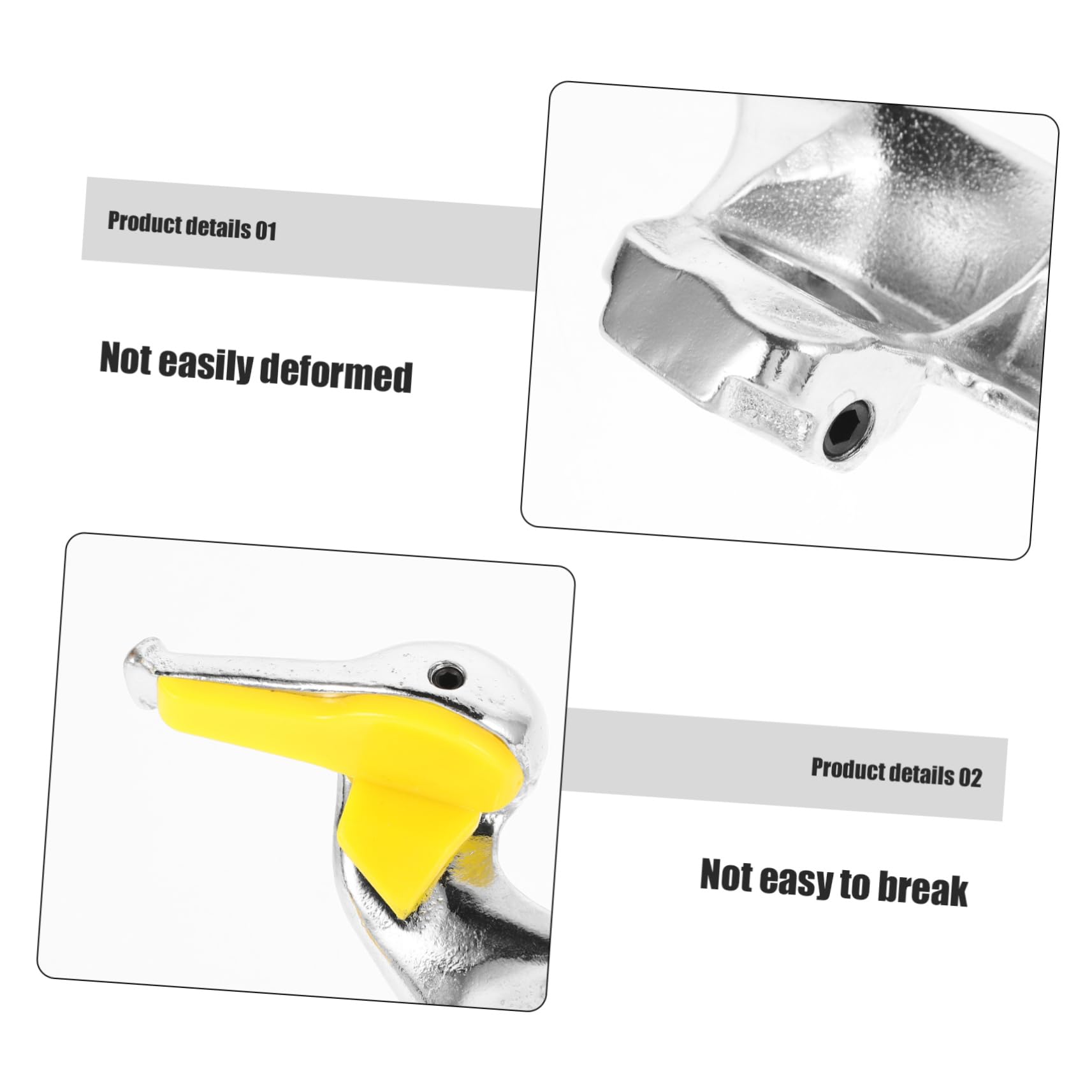 Strumento di Smontaggio Pneumatici Bird Head per Auto | Acciaio Fuso e Plastico, Cuscinetti Protettivi Inclusi, Uso Multifunzionale per Veicoli e Moto