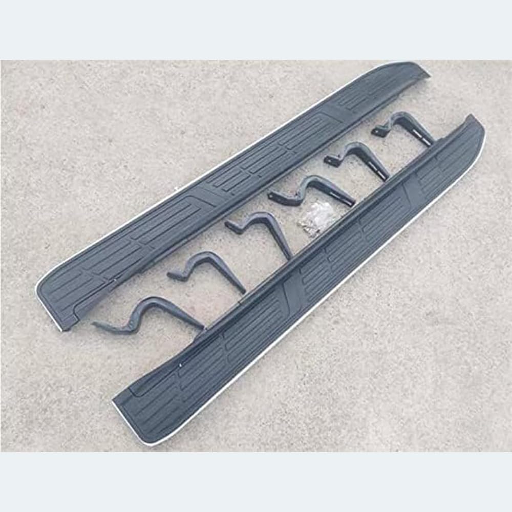Peldaños Laterales de Coche para Toyota Land Cruiser Prado 150 FJ150 LC150 2010-2021, peldaños Barras Nerf Pedal de protección Anti-arañazos Anti-colisión